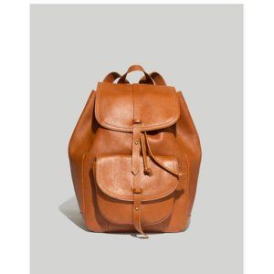 Madewell Womens $228 The Transport Rucksack Brown C0930 Purse Backpack brand new